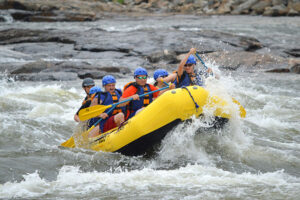 rafting whitewater river water